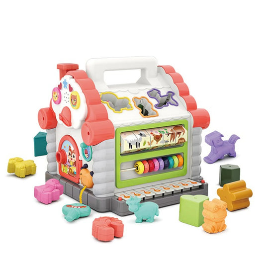 Hola 739 Activity House Shape Sorter for 18M+ Ages