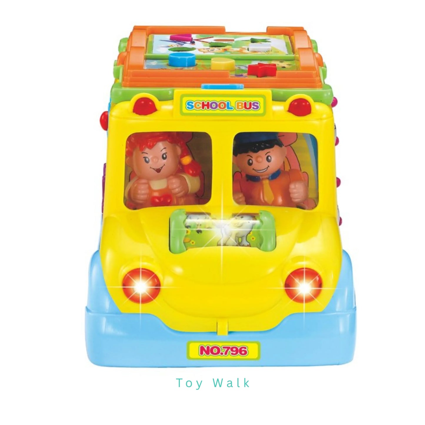 Hola 796 Busy School Bus for 12M+ Ages