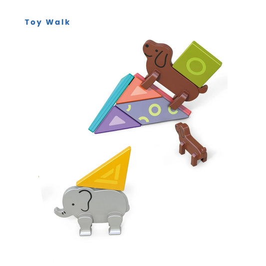 Hola E7982 Magnetic Animal Tangram for 2Y+ Ages