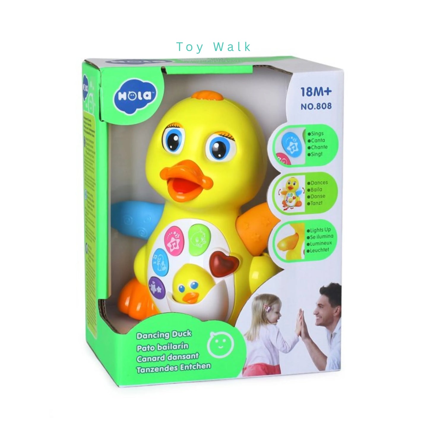 Hola 808 Dancing Duck for 6M+ Ages