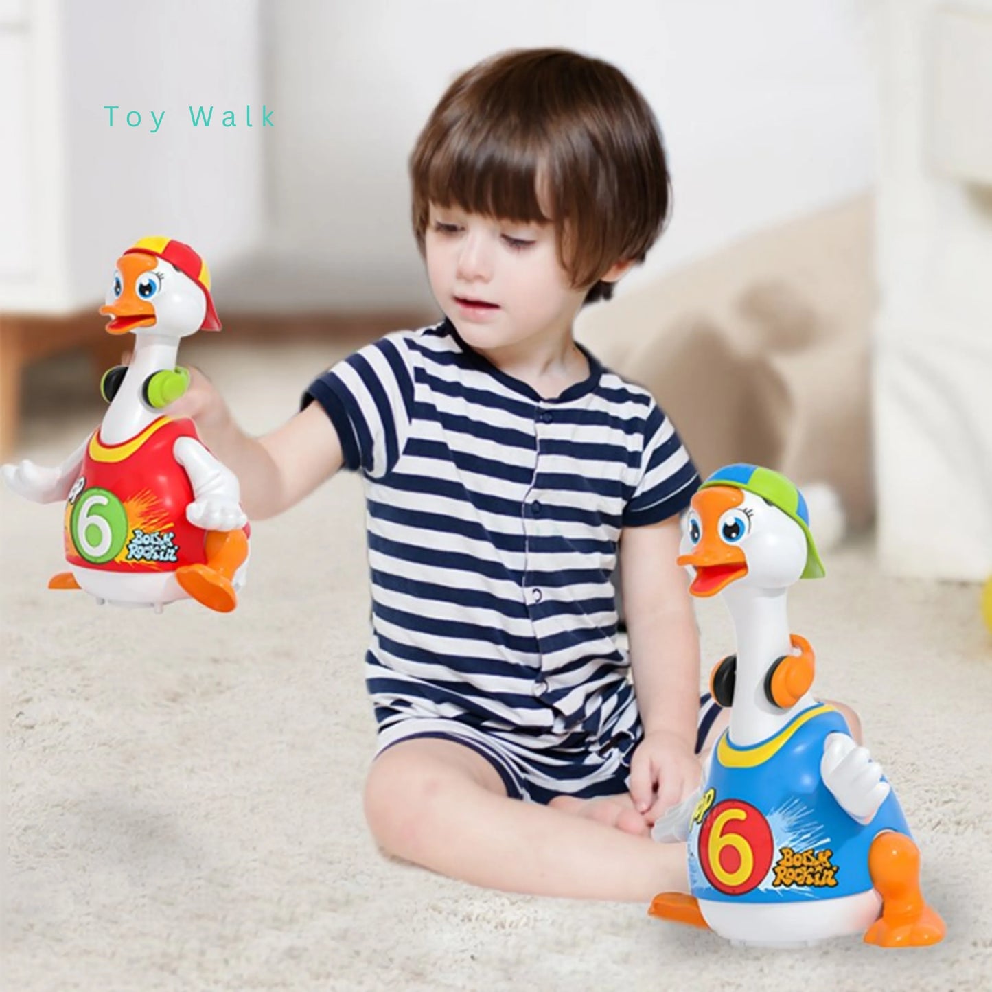 Hola 828 Dancing Baby Waddling Goose for 18M+ Ages