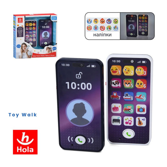 Hola HE8965 Walkie Talkie & Phone for 12M+ Ages