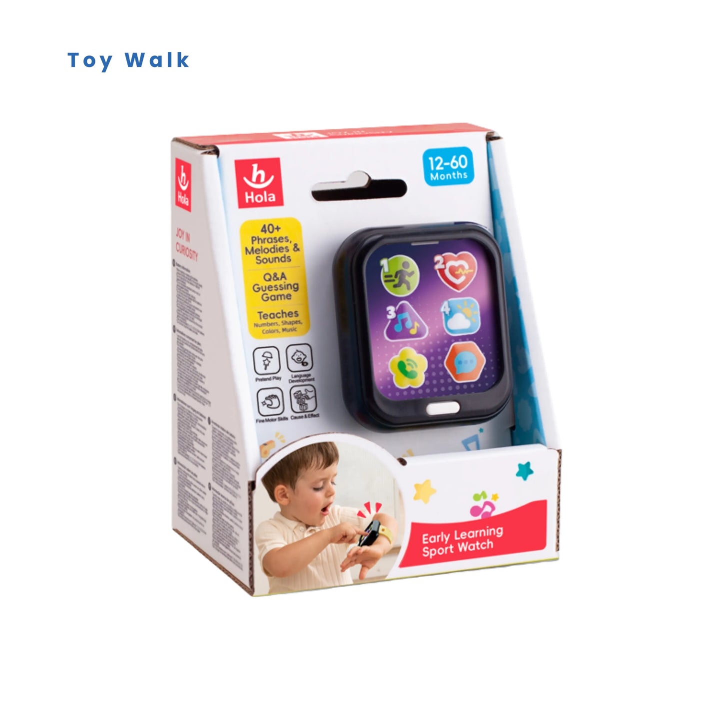 Hola HE8967 Learning Sport Watch for 12M+ Ages