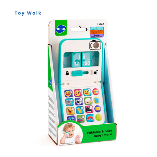 Hola HE8972 Foldable & Slide Phone for 12M+ Ages