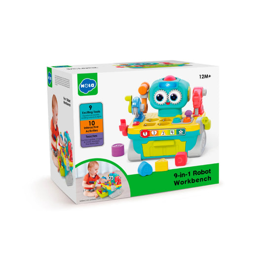 Hola HA8975 9 in 1 Robot Workbench for 12M+ Ages