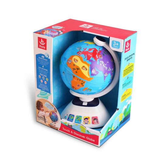 Hola HE8985 Touch & Discover Globe for 36m+ Ages