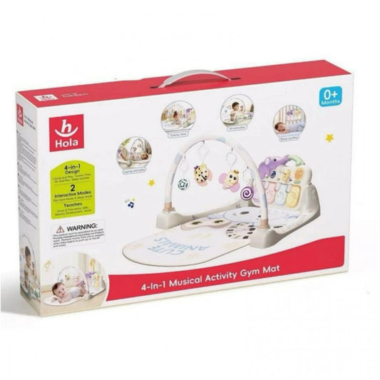 Hola HE898900 4 in 1 Musical Activity Gym Mat For 0M+ Ages