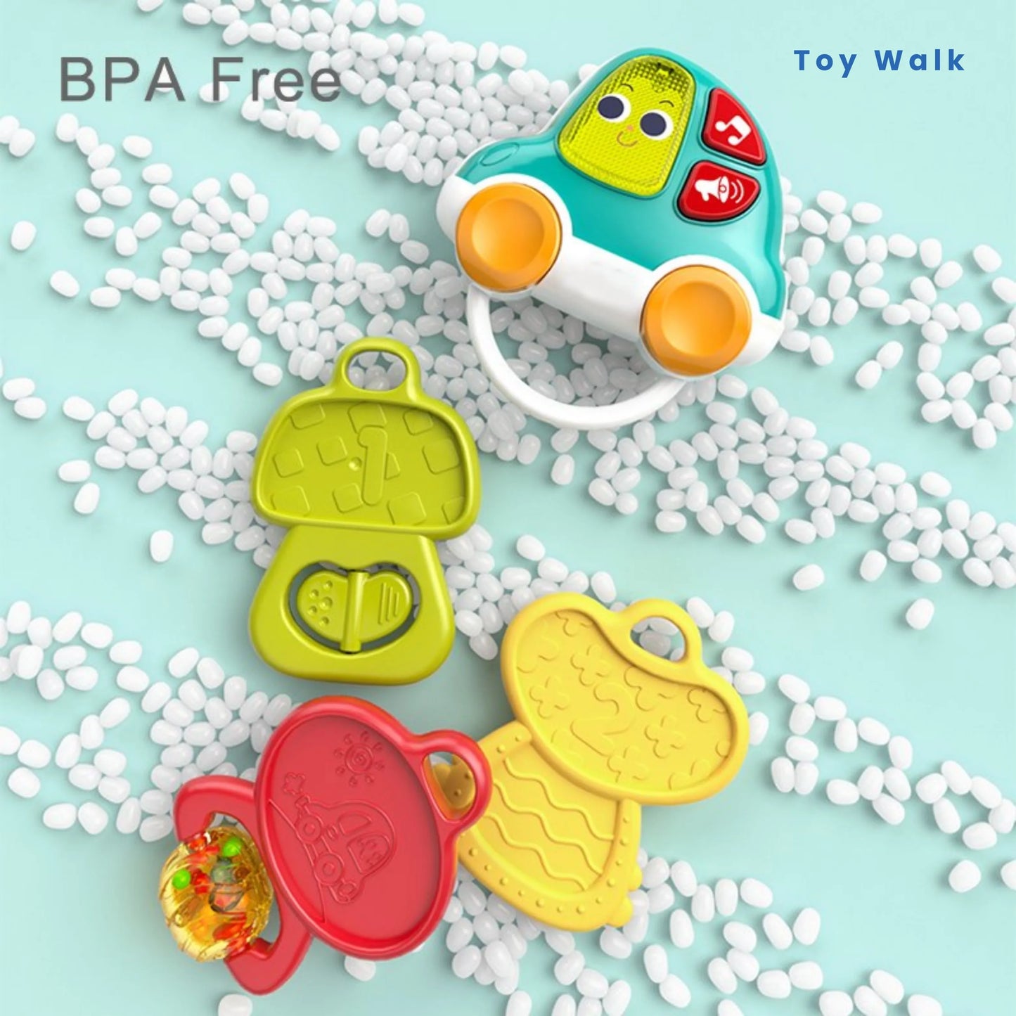 Hola A8996 Musical Car Keychain for 9M+ Ages
