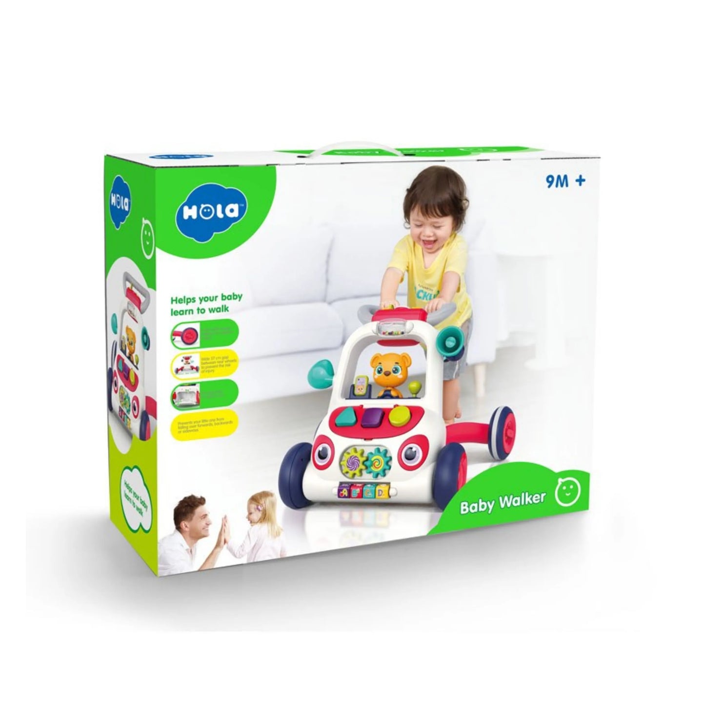 Hola E8997 Baby Walker for 9M+ Ages