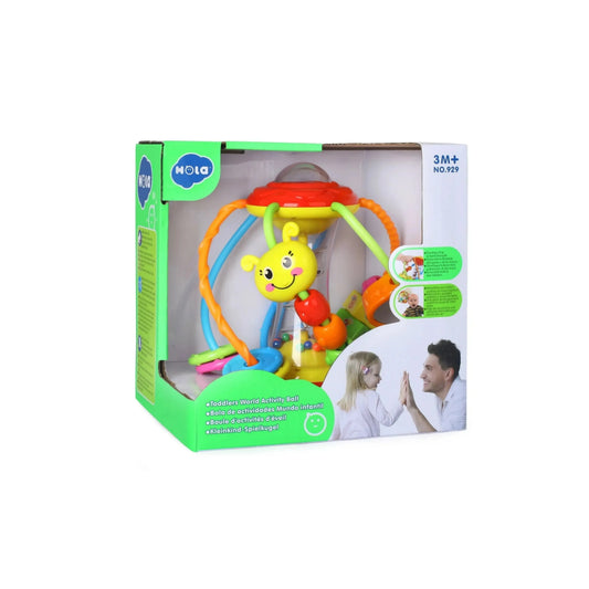 Hola 929 Toddler World Activity Ball For Ages 3M+ Ages