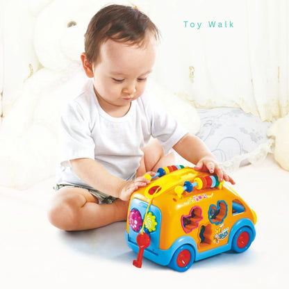 Hola 988 Shape Sorting Bus for 18M+ Ages