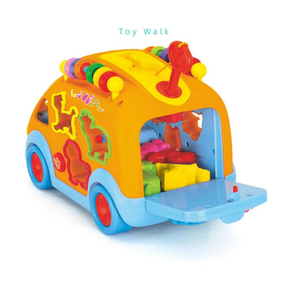 Hola 988 Shape Sorting Bus for 18M+ Ages