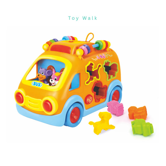 Hola 988 Shape Sorting Bus for 18M+ Ages