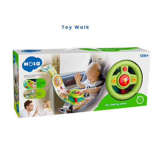 Hola E993 Car Steering Wheel for 12M+ Ages