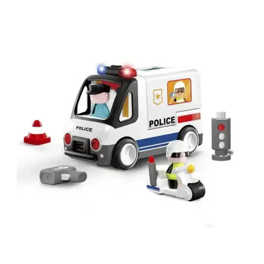Hola HE9985 Police Car for 18M+ Ages