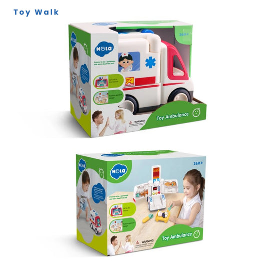 Hola E9997 Toy Ambulance for 18M+ Ages