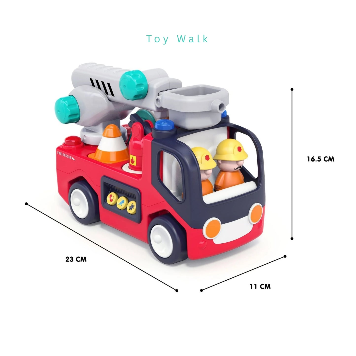Hola E9998 Fire Engine for 18M+ Ages