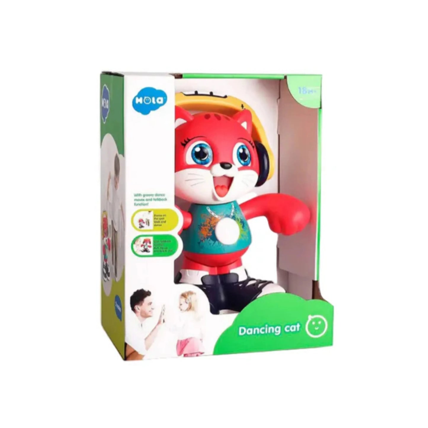Hola A721 Dancing Cat for 18M+ Ages