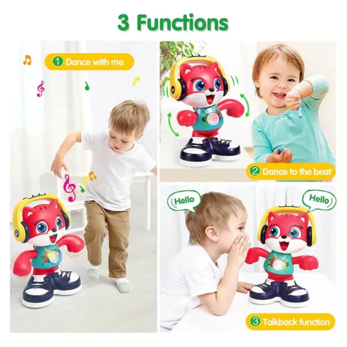 Hola A721 Dancing Cat for 18M+ Ages