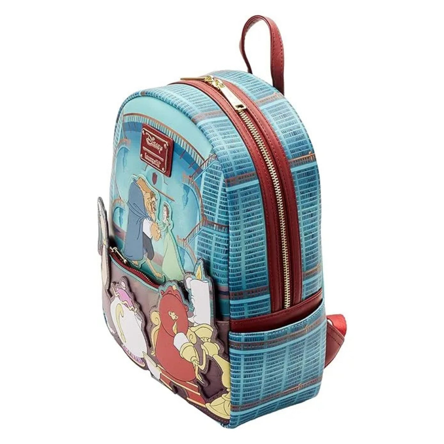 Loungefly Disney Beauty and the Beast Ballroom Mini Backpack