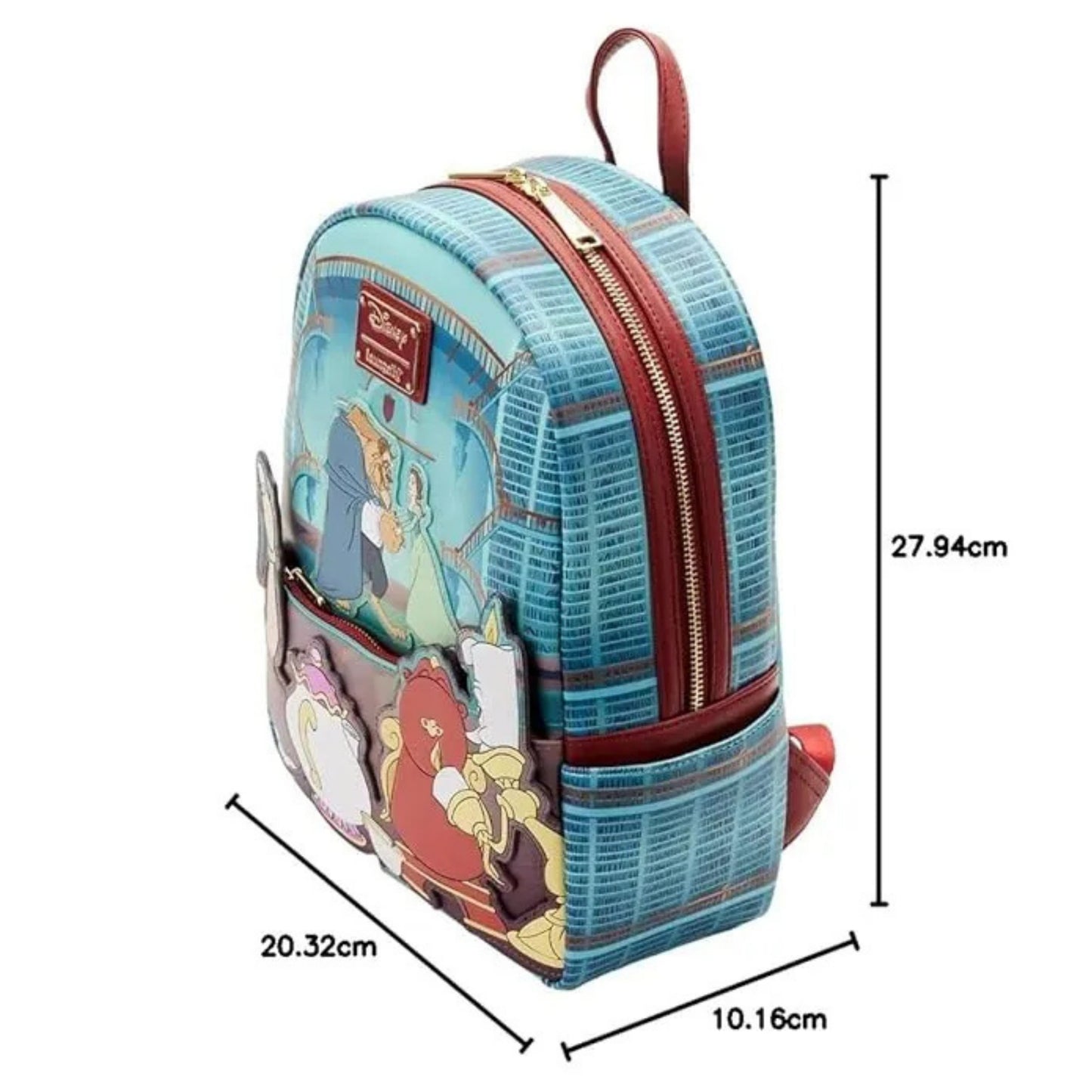 Loungefly Disney Beauty and the Beast Ballroom Mini Backpack