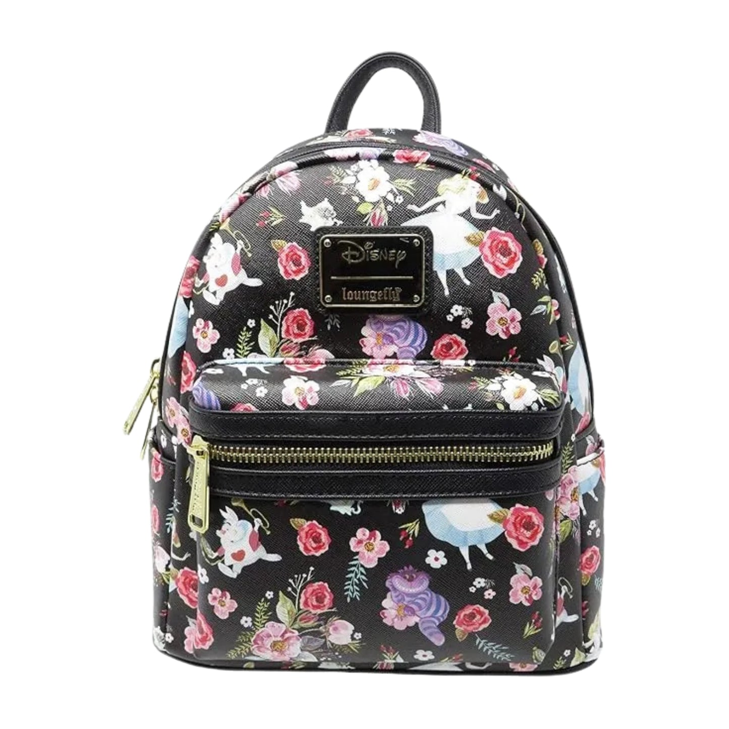 Loungefly Disney Alice in Wonderland Floral All-Over Print Mini Backpack