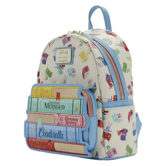 Loungefly Disney Princess Storybook Stack Mini Backpack