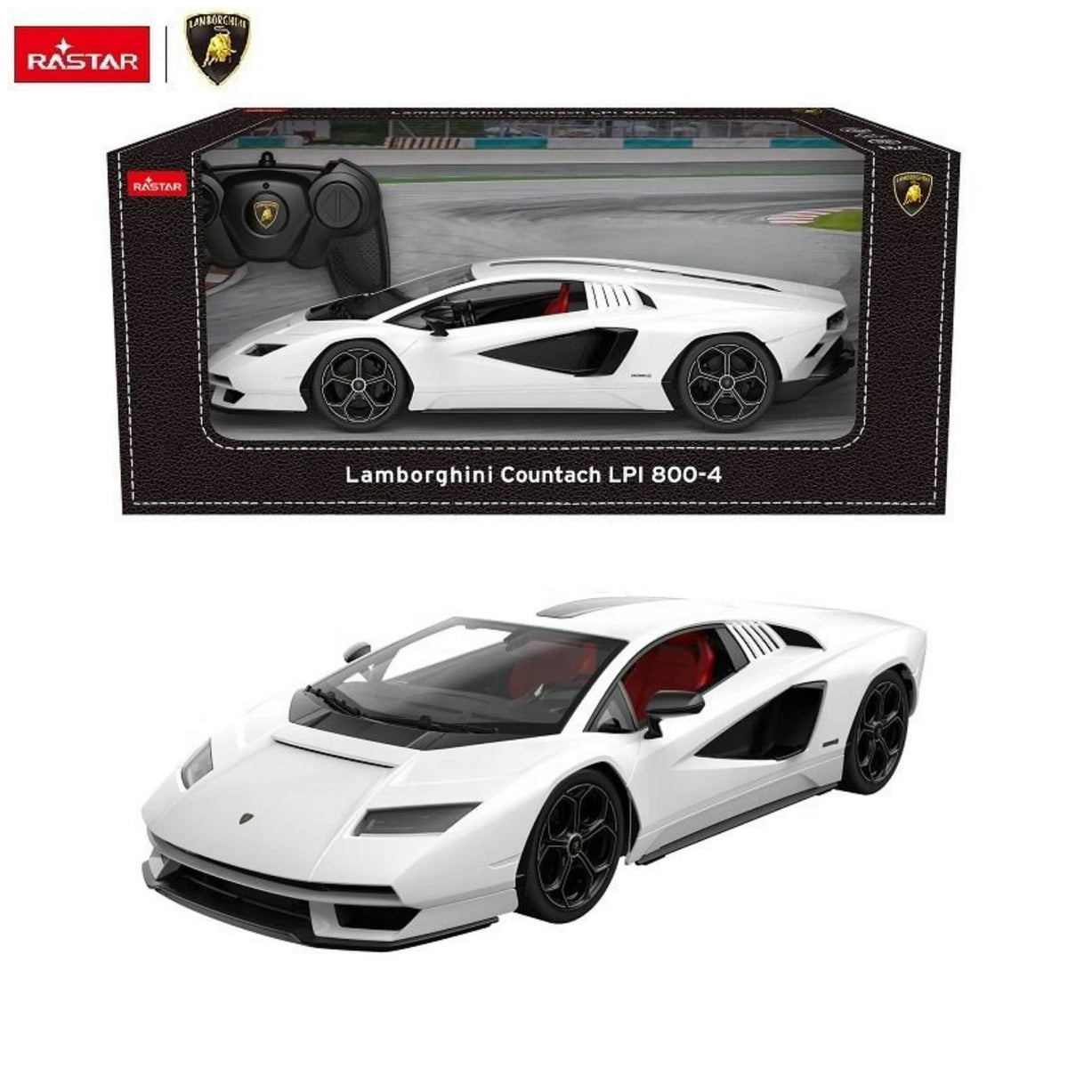 RASTAR 1/14 R/C Lamborghini Countach LPI 800-4 Remote Control Car