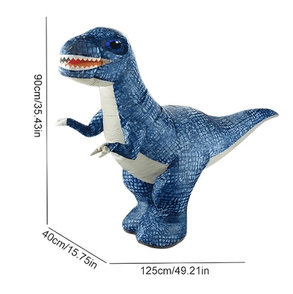 Remote Control Inflatable Velociraptor: Dinosaur World Action Figure