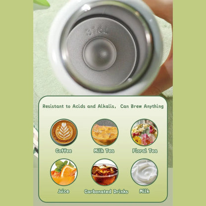 DILLER Panda Kids Insulated Water Bottle (520ml)