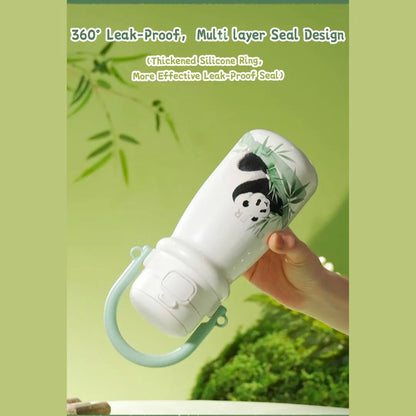 DILLER Panda Kids Insulated Water Bottle (520ml)