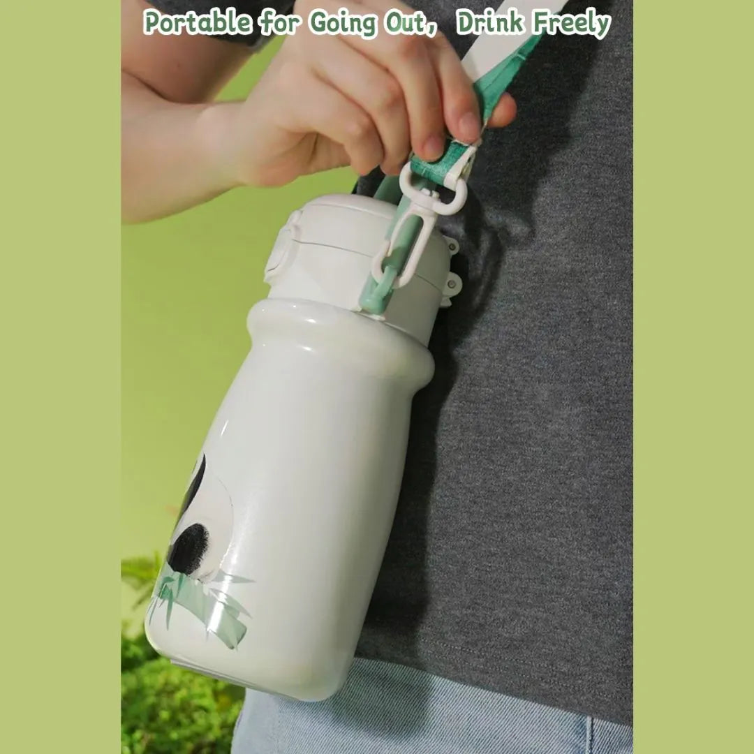 DILLER Panda Kids Insulated Water Bottle (520ml)