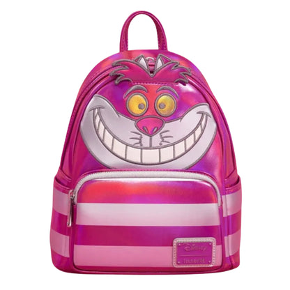Loungefly Disney 100 Platinum Cheshire Cat Mini Backpack