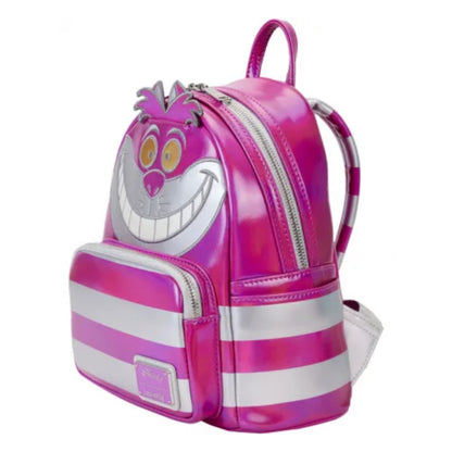 Loungefly Disney 100 Platinum Cheshire Cat Mini Backpack