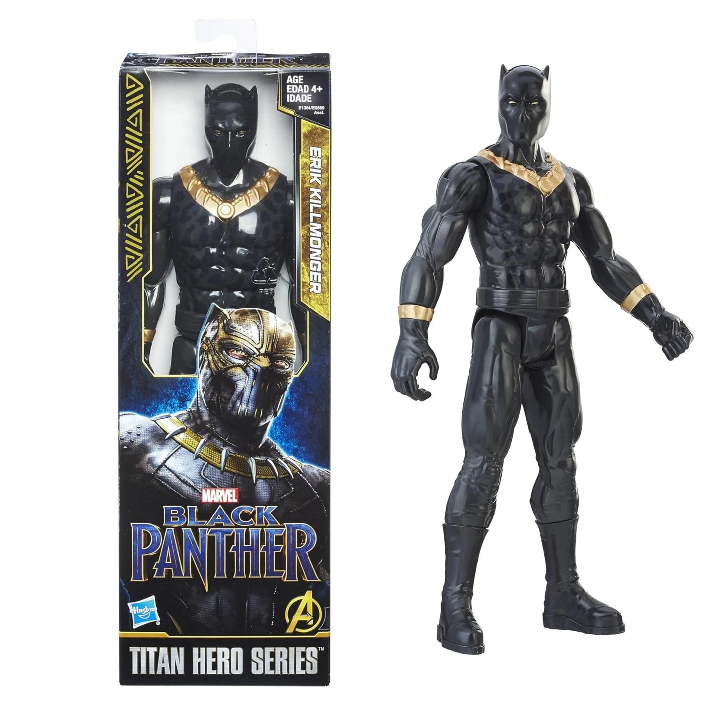Marvel Black Panther: 12-Inch Erik Killmonger Action Figure