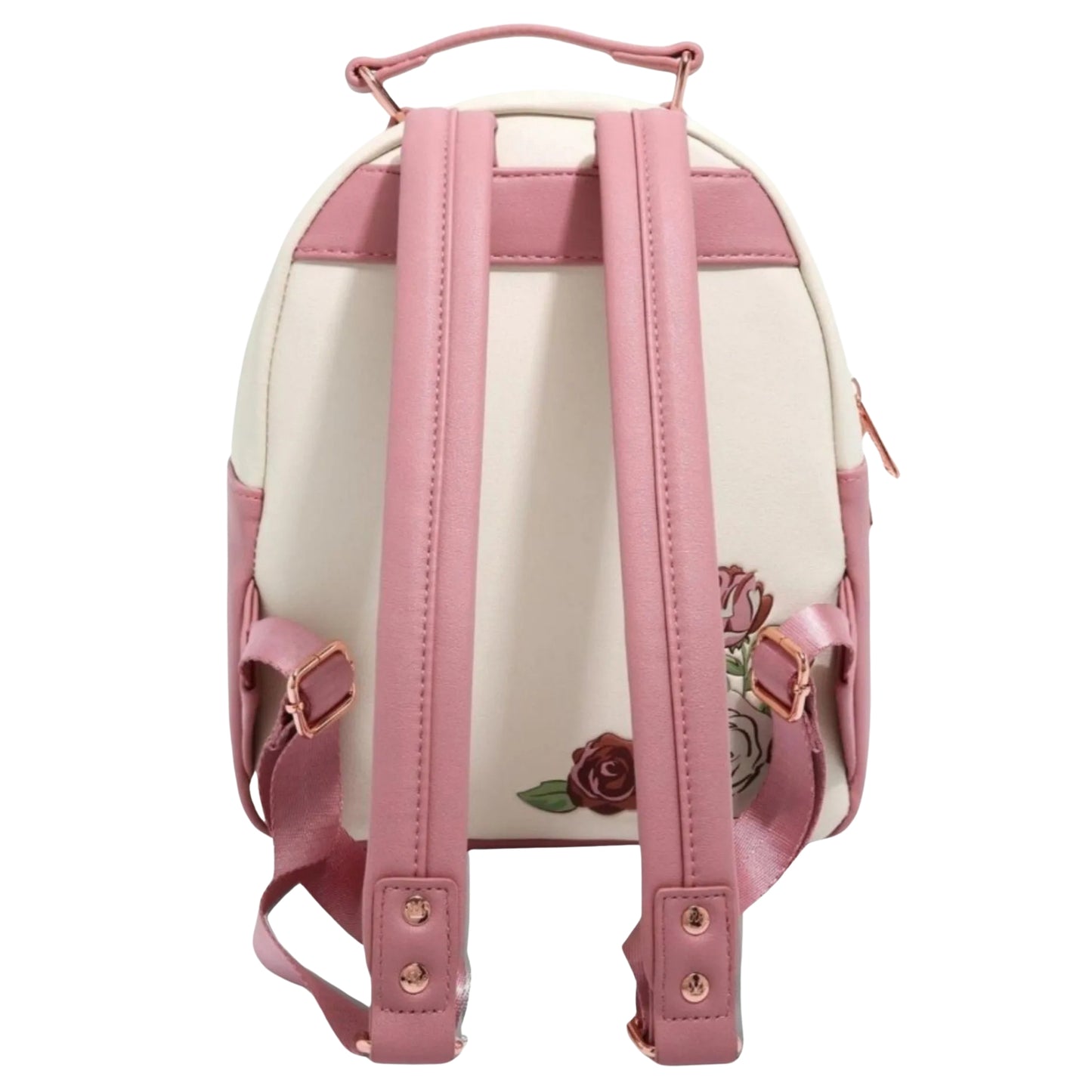 Loungefly Disney Beauty and the Beast Floral Rose Mini Backpack
