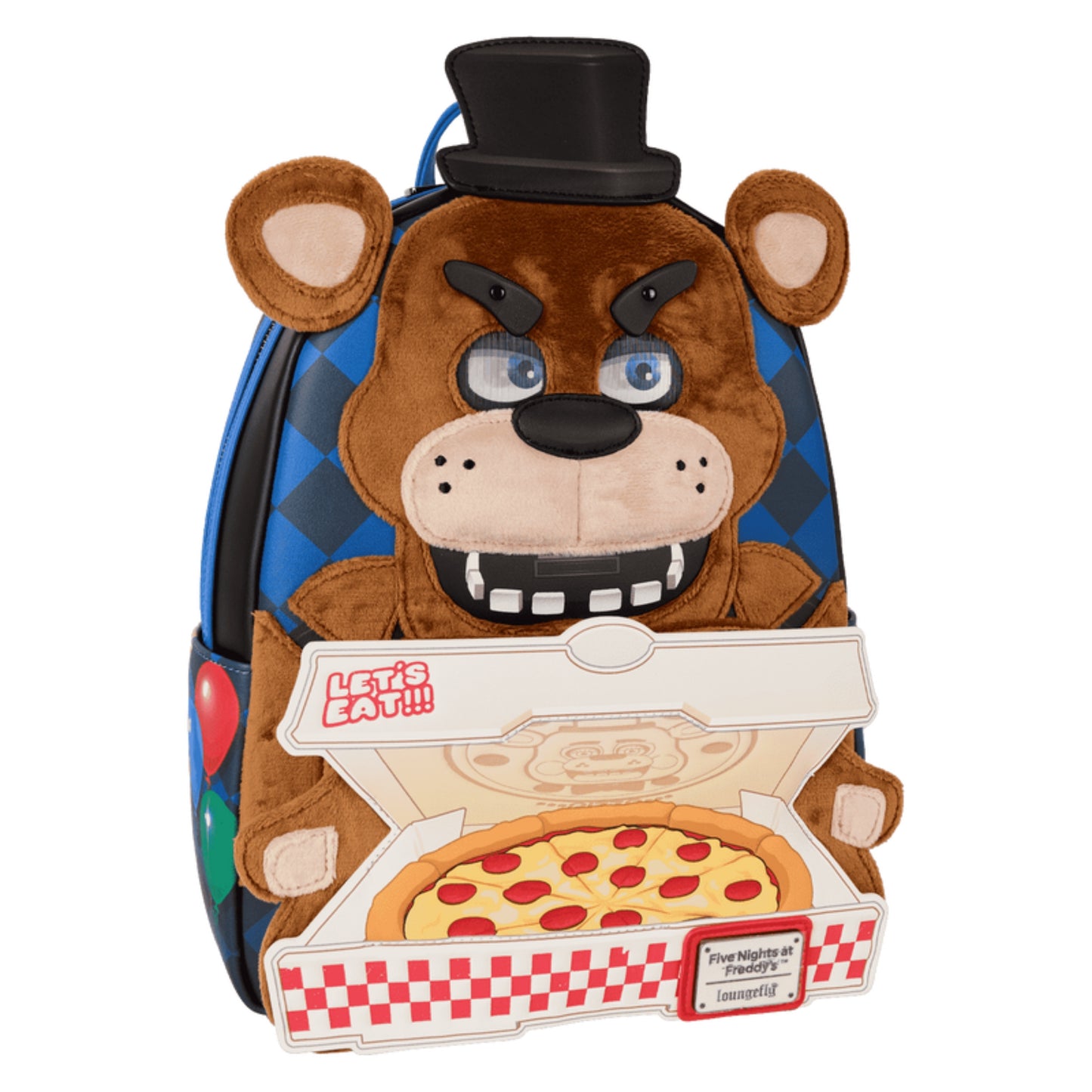 Loungefly Five Nights at Freddy's Pizza Time Mini Backpack