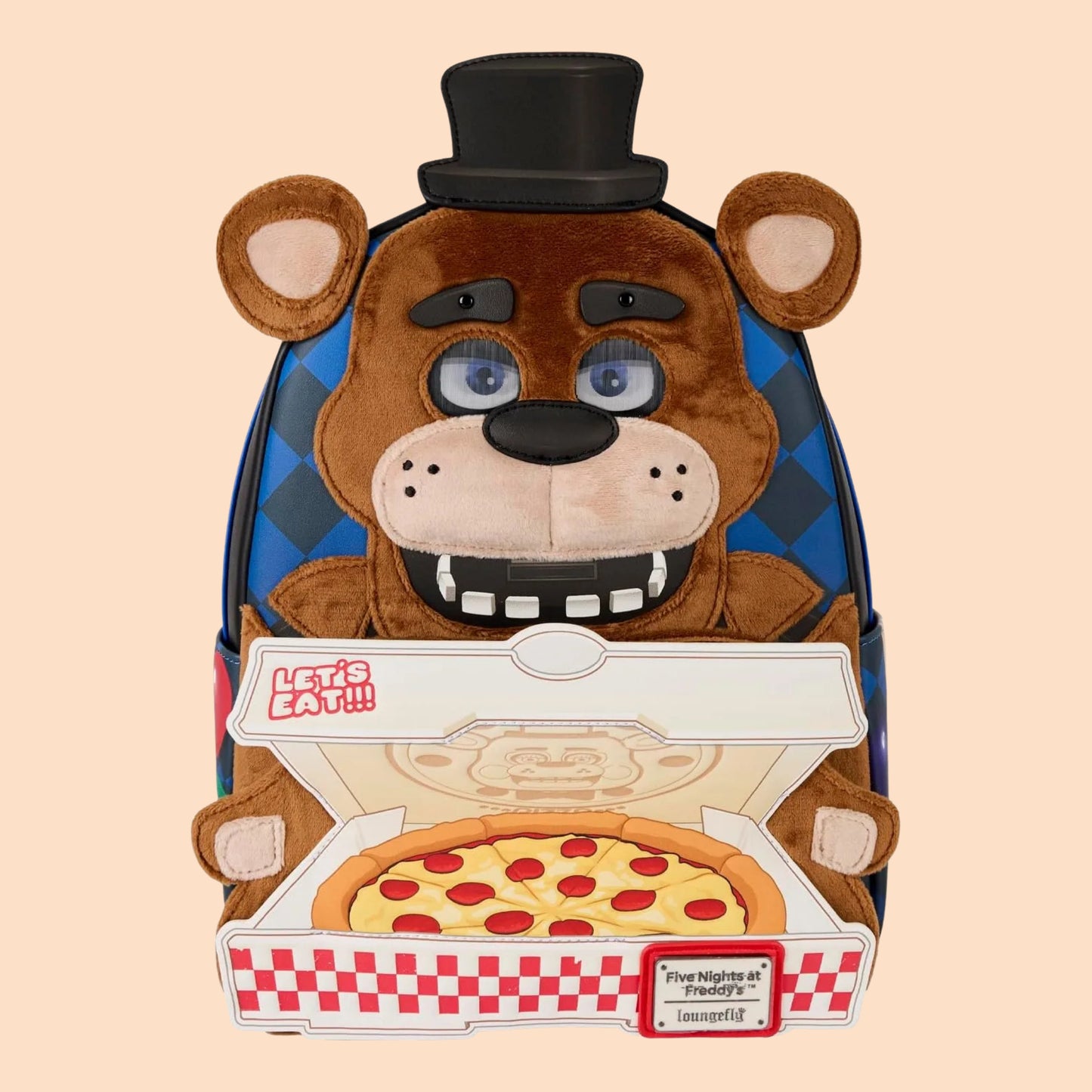 Loungefly Five Nights at Freddy's Pizza Time Mini Backpack