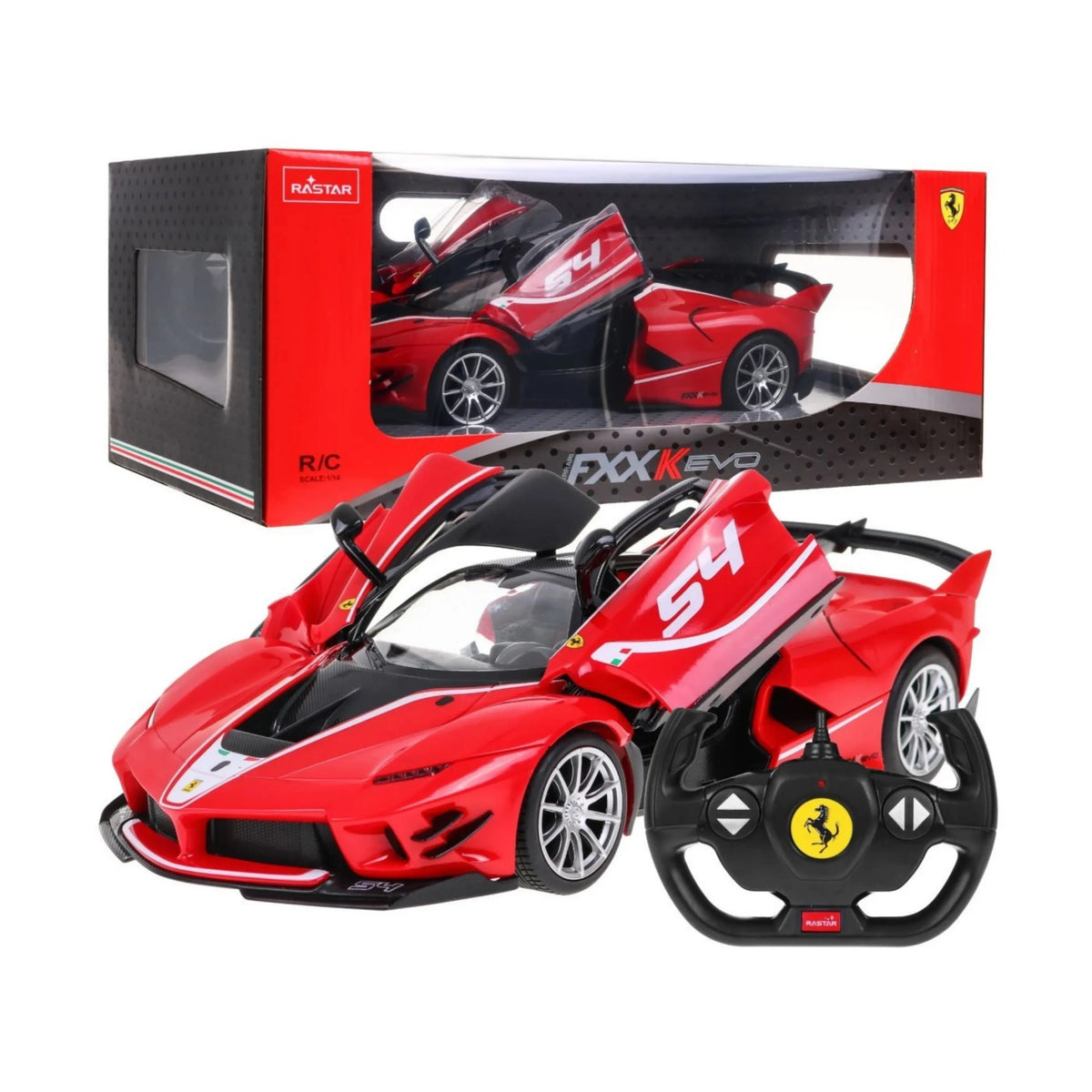 RASTAR 1/14 R/C Ferrari FXX K EVO Remote Control Car