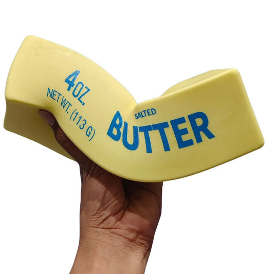 Giant Salted Butter Stick Squishy Fidget Toy