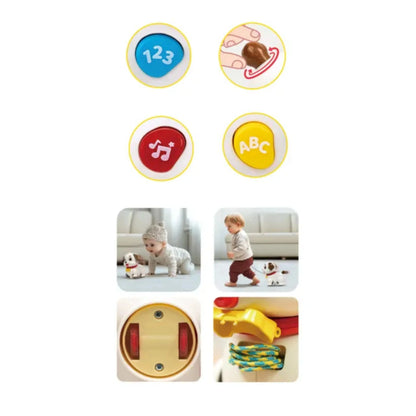 Hola HE9977 Crawl & Pull Along Learning Puppy For 6M+ Ages