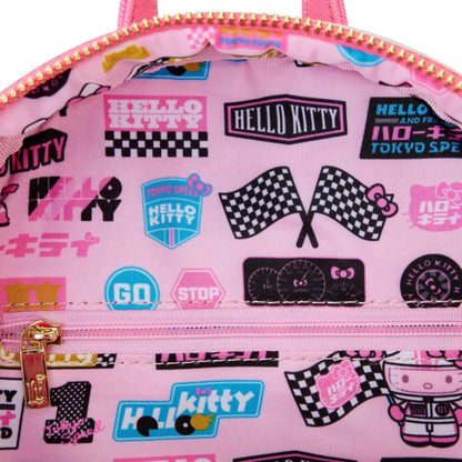 Loungefly Sanrio Hello Kitty Tokyo Speed Racing Mini Backpack