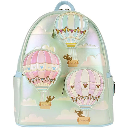Loungefly Disney Mickey Minnie Mouse Hot Air Balloon Mini Backpack