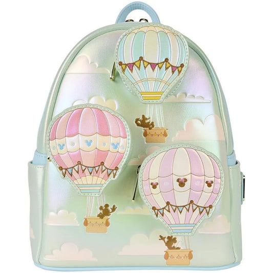 Loungefly Disney Mickey Minnie Mouse Hot Air Balloon Mini Backpack