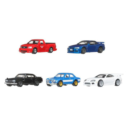 Hot Wheels Premium Fast &amp; Furious Brian O'Conner 5-Car Collector Set