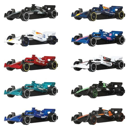 Hot Wheels F1 2025 Formula 1 10-Car Collector Set
