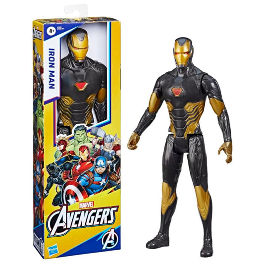 Marvel Avengers: 12-Inch Iron Man Action Figure (Black & Gold)