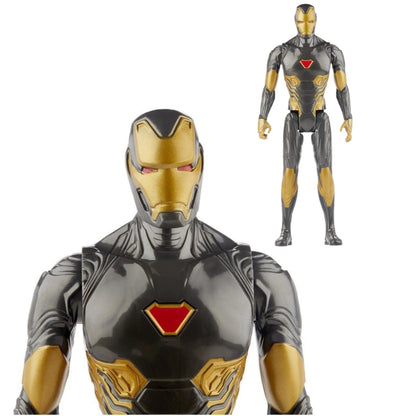 Marvel Avengers: 12-Inch Iron Man Action Figure (Black & Gold)