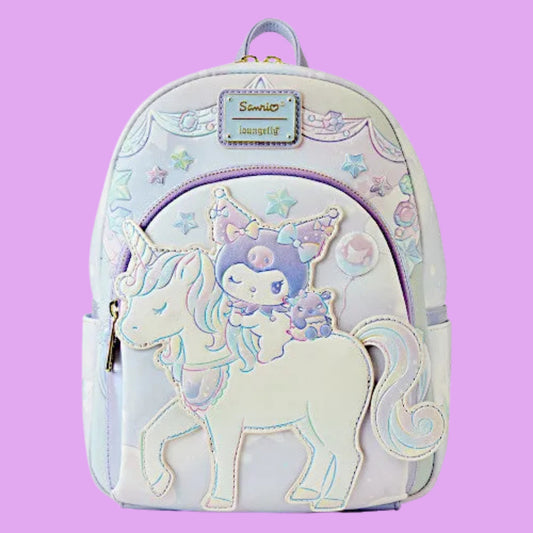 Loungefly Sanrio Kuromi Unicorn Mini Backpack