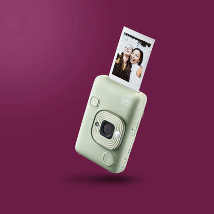 Fujifilm Instax Mini LiPlay Hybrid Instant Camera – Matcha Green